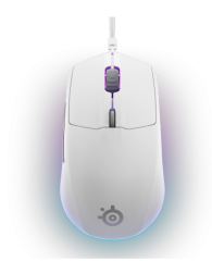 STEELSERIES RIVAL 3 GEN 2 SSM62516 WHITE MOUSE