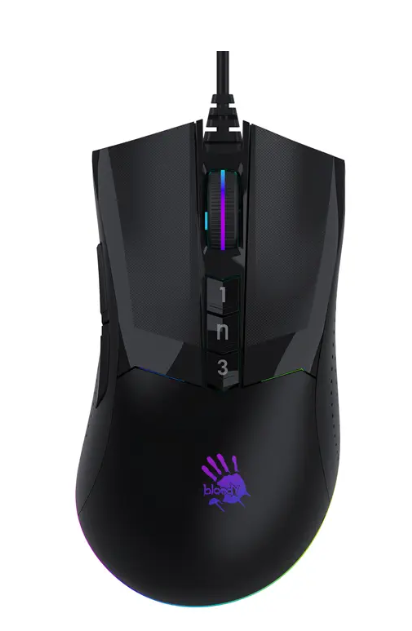 BLOODY W90 MAX S.BLACK 10K CPI OPT.RGB-UC3&4 AKTİF GAMING MOUSE
