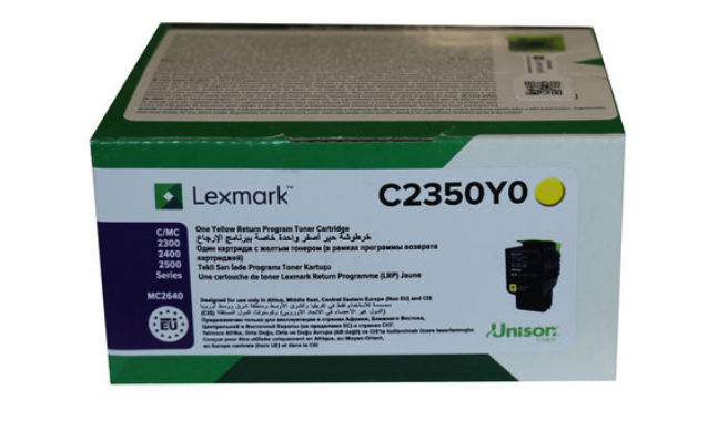 LEXMARK C2350Y0 LASER TONER SARI 1.000 SAYFA
