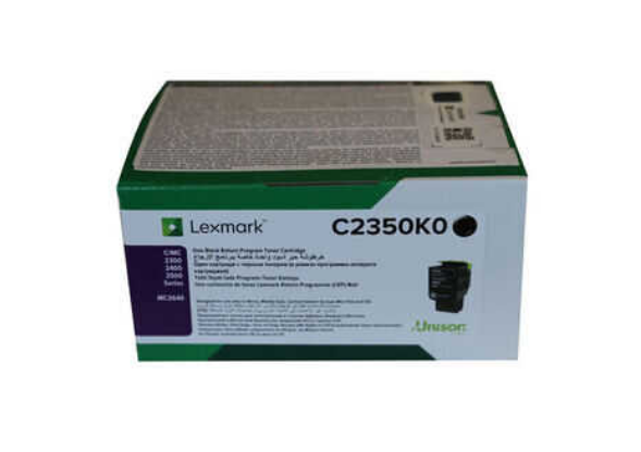 LEXMARK C2350K0 LASER TONER SİYAH 1.000 SAYFA