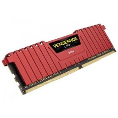 Corsair Vengeance LPX 16GB (2x8GB) DDR4 2400MHz C14R Kırmızı Oyuncu PC Ram