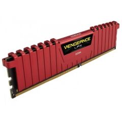 Corsair Vengeance LPX 16GB (2x8GB) DDR4 2400MHz C14R Kırmızı Oyuncu PC Ram
