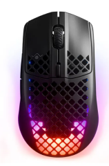 SteelSeries Aerox 3 Wireless 62612 Onyx 18000 CPI 6 Tuş RGB Optik Kablosuz Gaming Mouse