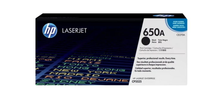 HP CE270A LASER TONER SİYAH 13,500SYF. ORJİNAL