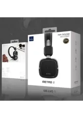 Wiwu Metro 2 Bluetooth Kulak Üstü Kulaklık, Gri