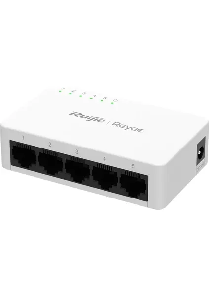 Ruijie Reyee RG-ES05G-L 5-Port Gigabit Tak Çalıştır Plastik Kasa Switch