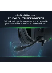 Gamepower Kai Titanium X Siyah Manyetik Pad Gaming Kulaklık 2*3.5mm Jak Dönüştürücü Kablo Hediyeli