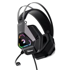 Gamepower Fujin 7.1 Surround RGB Oyuncu Kulaklığı, Siyah
