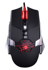 BLOODY T50 SİYAH LK-M.CORE OPTİK M.AYAK-4000CPI GAMING MOUSE
