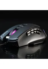 Rush Bold RM878 10.000 DPI RGB Makro Oyuncu Gaming Mouse