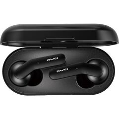 Awei T10C Bluetooth Kulak İçi Kulaklık, Siyah