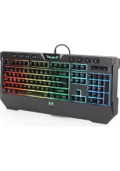 Rush Bomber RK811 Mekanik Hisli Işıklı Oyun Klavyesi