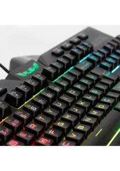 Rush Bomber RK811 Mekanik Hisli Işıklı Oyun Klavyesi