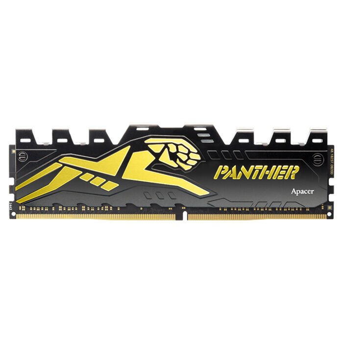 Apacer Panther Black-Gold 8 GB DDR4 3200 MHz CL16 Oyuncu PC Ram