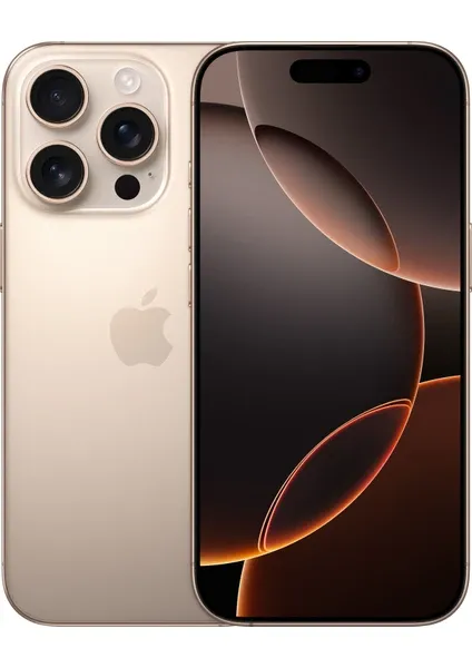 Apple iPhone 16 Pro Max 256 GB Cep Telefonu, Çöl Titanyum