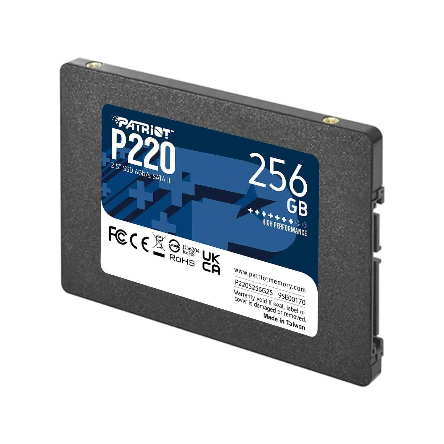 Patriot P220 Serisi 256GB 550/490MB/s 2.5'' Sata 3 SSD Disk