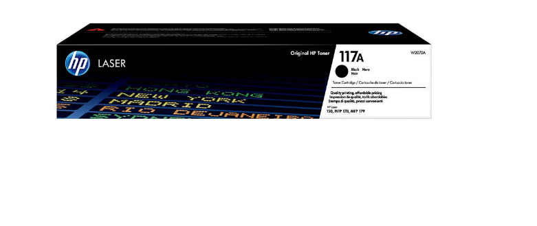 HP W2070A LASER TONER SİYAH 1.000 SAYFA NO:117A