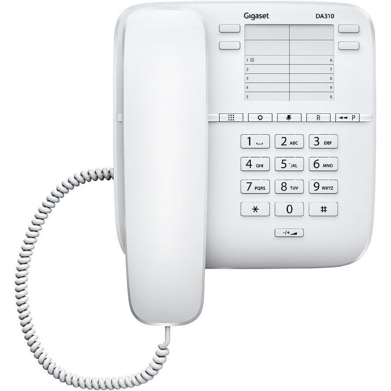 Gigaset DA310 Masaüstü Telefon, Beyaz
