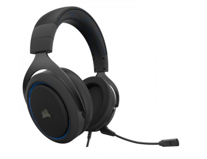 CORSAIR HS50 PRO KABLOLU MAVİ GAMING KULAKLIK