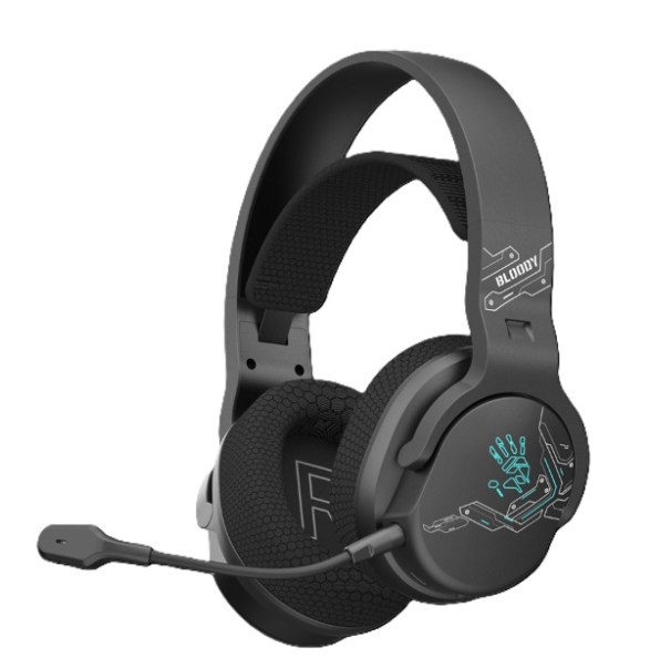 BLOODY GR370 SPORT BLACK ŞARJL NEON KULKLK-BT&2.4G&3.5mm GAMING KULAKLIK