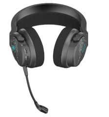 BLOODY GR370 SPORT BLACK ŞARJL NEON KULKLK-BT&2.4G&3.5mm GAMING KULAKLIK