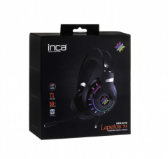 INCA IGK-X10 LAPETOS SERIES 7.1 RGB GAMING KULAKLIK