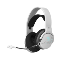 BLOODY GR370 SPORT BEYAZ ŞARJL NEON KULKLK-BT&2.4G&3.5mm GAMING KULAKLIK