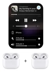 Wiwu Airbuds 3 SE Bluetooth Kulak İçi Kulaklık, Beyaz