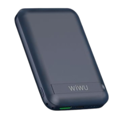 Wiwu Snap Cube Magnetic Wireless Şarj 10.000 mAh Power Bank, Lacivert