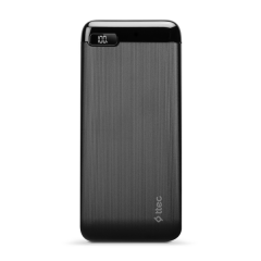 Ttec Powerslim LCD 20.000 Mah Powerbank, Siyah