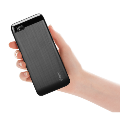 Ttec Powerslim LCD 20.000 Mah Powerbank, Siyah
