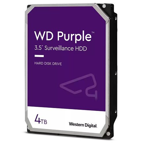 Western Digital Purple Sata 3.0 5400 RPM 3.5'' 4 TB Harddisk 7/24 Güvenlik Hardisk