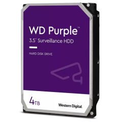 Western Digital Purple Sata 3.0 5400 RPM 3.5'' 4 TB Harddisk 7/24 Güvenlik Hardisk