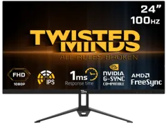 Twisted Minds ECO Serisi Flat 24 FHD ,100 HZ ,IPS ,1ms Oyuncu Monitör