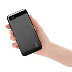 Ttec PowerSlim LCD PD 10.000 mAh 20 W Powerbank, Siyah