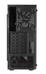 EVEREST FACED V5 MESH 600W RGB SİYAH GAMİNG KASA