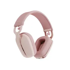 Logitech Zone Vibe 100 Bluetooth Çağrı Merkezi Kulaklığı, Pembe