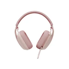 Logitech Zone Vibe 100 Bluetooth Çağrı Merkezi Kulaklığı, Pembe