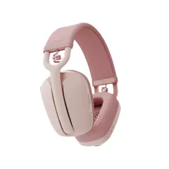 Logitech Zone Vibe 100 Bluetooth Çağrı Merkezi Kulaklığı, Pembe