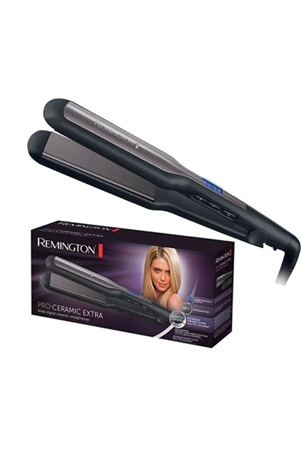 Remington S5525 Pro-seramik Geniş Plaka Extra Saç Düzleştirici