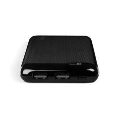 Ttec PowerSlim LCD 10.000 mAh Powerbank, Siyah