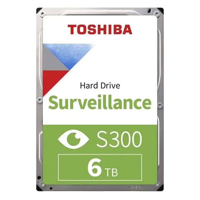 Toshiba S300 Pro Surveillance 6TB 256MB 5400 RPM 3.5'' SATA3 7/24 Güvenlik Diski