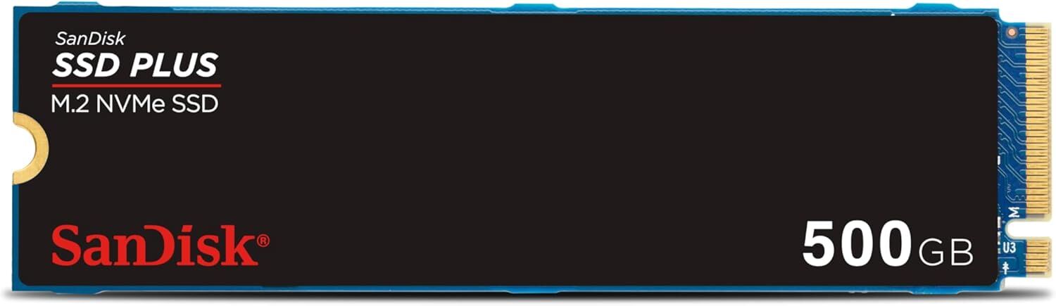 SanDisk Plus Serisi SDSSDA3N-500G-G26 PCI-Express 3.0 500 GB M.2 SSD