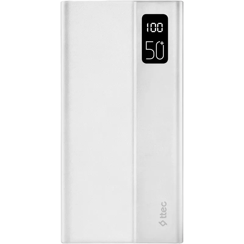 Ttec ReCharger Mega 50.000 mAh Taşınabilir Şarj Aleti, Beyaz