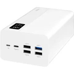 Ttec ReCharger Mega 50.000 mAh Taşınabilir Şarj Aleti, Beyaz