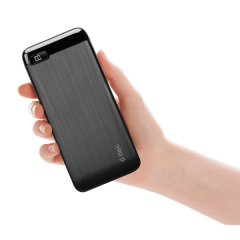 Ttec PowerSlim LCD PD 20.000 mAh 20 W Powerbank, Siyah