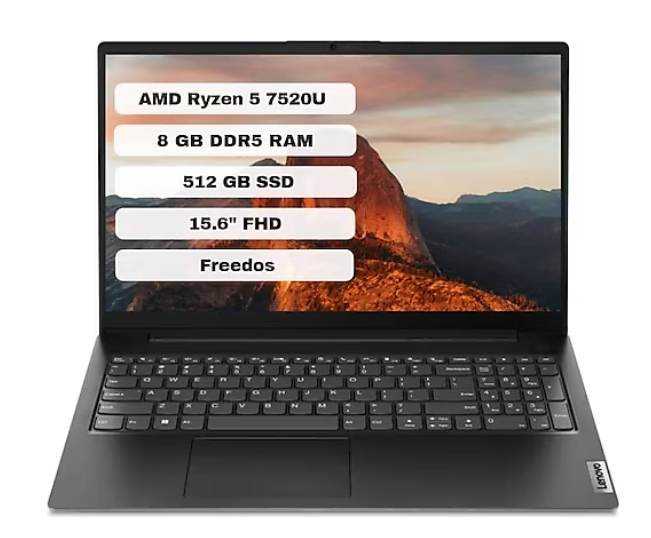 Lenovo V15 82YU0124TX 15.6'' R5-7520U 8GB 512GB DOS