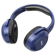 Hoco W33 Art Sound Kulak Üstü Kablosuz Kulaklık, Mavi