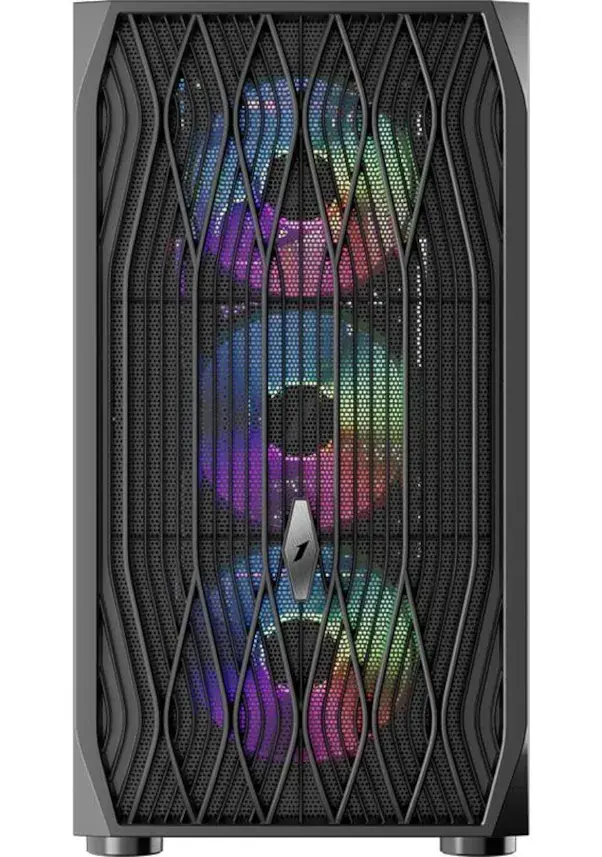 1ST PLAYER ARIYA AY7 SİYAH 650W 80+ ARGB 4X12CM FAN TEMPERLİ CAM MESH USB 3.0 ATX KASA