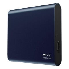 Pny Pro Elite Mavi 250GB USB 3.1 Gen2 Type-C Taşınabilir SSD Disk